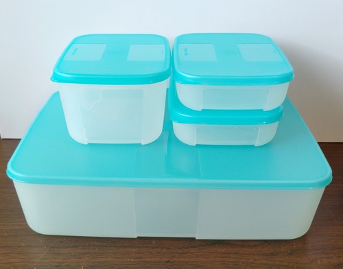 Set tupperware rettangolare - 4,