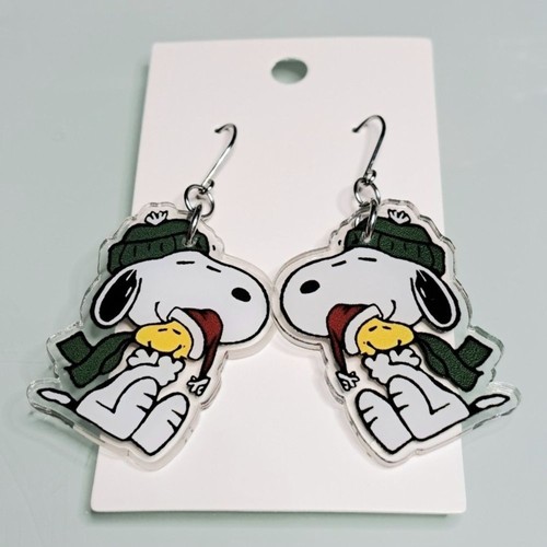 Orecchini natalizi snoopy - natalizi,