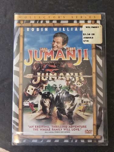 Jumanji dvd 1995 - jumanji,