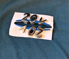 FIAT COUPE 2.0 20V TURBO  SCRITTA SIGLA STEMMA LOGO BADGE EMBLEM Original Blu 