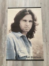 POSTER ORIGINALE VINTAGE THE DOORS JIM MORRISON MADE IN ITALY MINTY