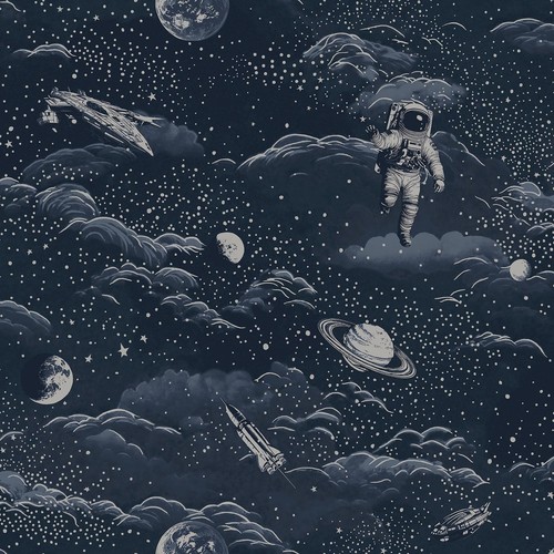 Lost space carta parati - da,