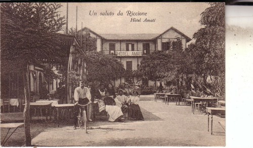 Cartolina riccione - cartolina , riccione 