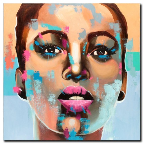 Quadro acrilico - , donna