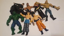 Lotto Misto Figure Vari Personaggi Wrestling Dragonball Hulk