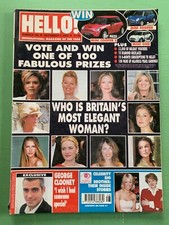 HELLO! mag 3-Dec-2002 Inna Zobova Patricia Velasquez Paula Radcliffe Carla Bruni