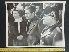 Foto Benito Mussolini 1937 Vittorio Orsola Buvoli Cinecittà Associated Press