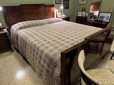 Copriletto Matrimoniale in filo di Scozia fatto a mano all'uncinetto