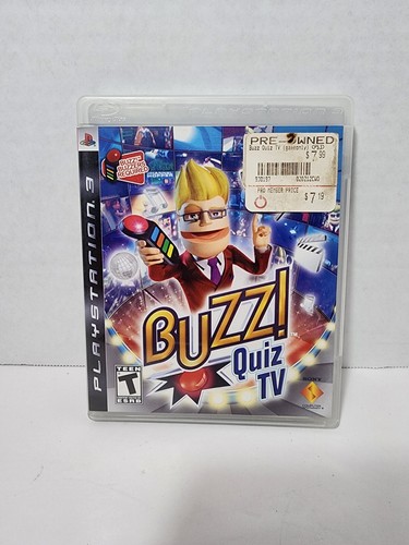 Buzz quiz sony - buzz!, tv