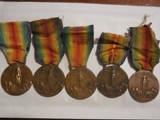 5 medaglie interalleata della