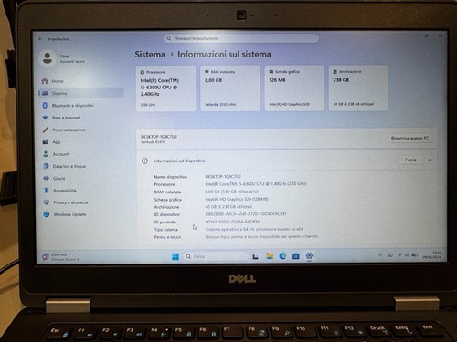Laptpo dell latitude e5470 - laptpo,