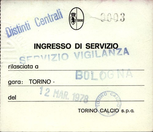 Biglietto stadio torino - stadio,
