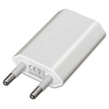 CARICABATTERIA PRESA CASA SPINA MURO ALIMENTATORE USB 5V 1A OPPO GALAXY SAMSUNG