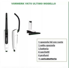FOLLETTO SENZA FILO A BATTERIA VK7S CoN GARANZIA PRODOTTO Espositivo COME NUOVO