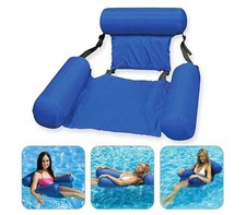 Sedia Amaca Galleggiante Materassino per Piscina Mare Lettino Gonfiabile