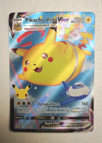 Pikachu volo vmax gran festa - pikachu,