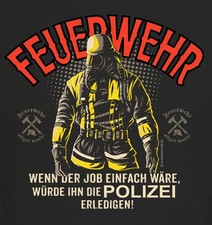 T-shirt uomo vigili del fuoco