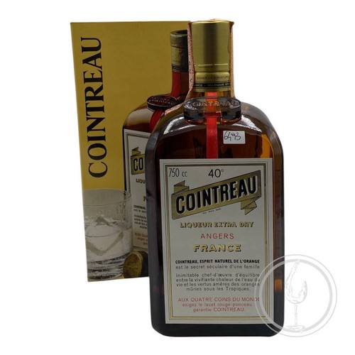 Vintage bottle cointreau - vintage,