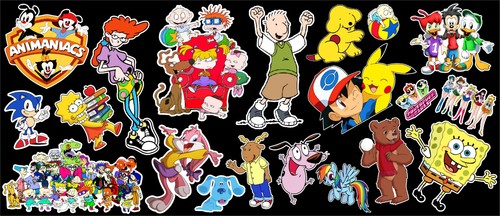Morning cartoons tribute - 90's,