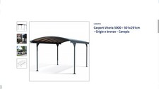 CARPORT AUTO CANOPIA  VITORIA   MT 5 X 3