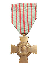 T15N*(CBR11) medaglia di bronzo croce combattente guerra medaglia francese 14/18