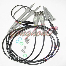 2PCS P6060 60MHz Oscilloscopio Clip Sonda in grado di adattarsi per Tektronix HP NUOVO