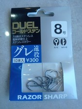 10Ami Giapponese Paletta Pesca Tubertini Ami 8＃ Giemme Amo per Mare Trota Lago