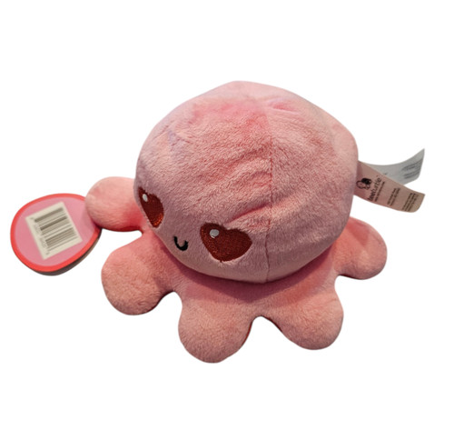 Peluche polpo reversibile - , rosa