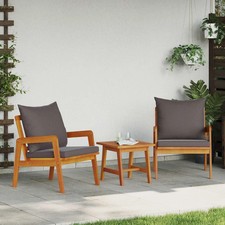 Set bistrot con cuscino - , legno