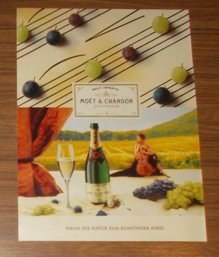 Rara pubblicità moet - moet, &