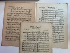 Spartiti mus. IL PLETTRO 1922-1936 mandolino-mandola e chitarra. 73-74-75