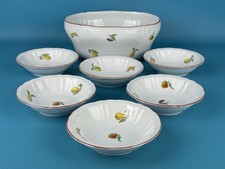 Richard Ginori Servizio Da Frutta Macedonia Porcellana Per 6 Persone