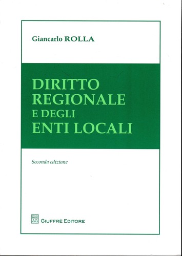 Diritto regionale degli - regionale, e