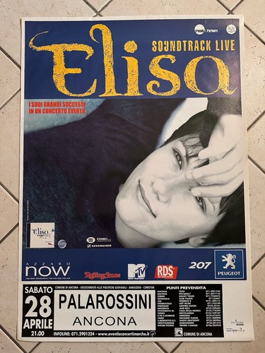 Elisa poster soundtrack live - elisa,
