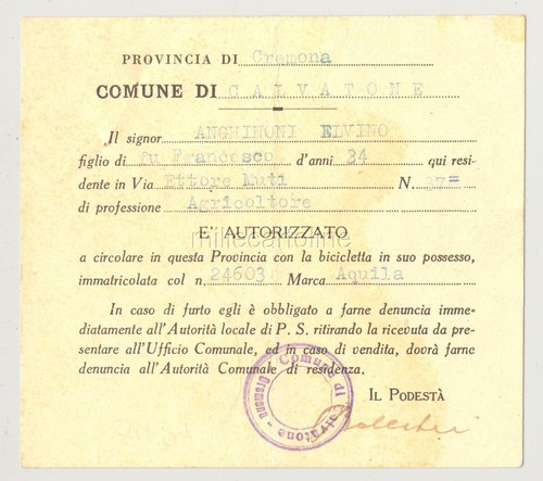 Rsi calvatone - rsi, (cremona)