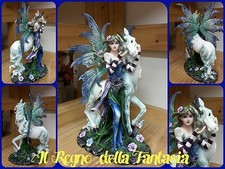 FAIRY WITH UNICORN ELFEN FÈES
