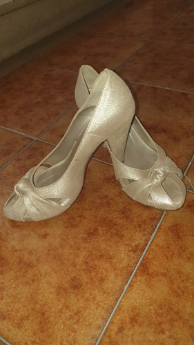 Sandali zeppa tessuto scarpe - tessuto,