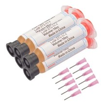 ■2PEZZI Flussante Flux 10cc Pasta Gel Saldante Aria Calda BGA Smd CON STELO AGO 