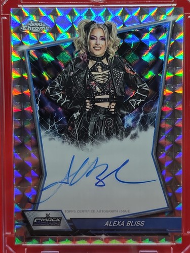 2026 topps chrome wwe - topps, alexa