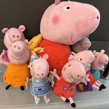 Peppa Pig Plush Lot