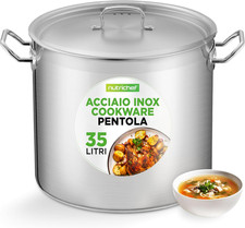 Pentola Acciaio Inox 33 Litri