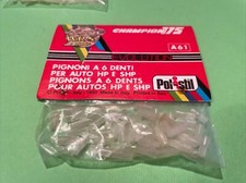 Polistil X 11 pignoni sei denti, per pista 1:32 Nuovi Sfusi