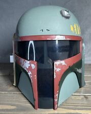 Casco Star Wars Boba Fett suono parlante elettronico Hasbro 2009 antenna mancante