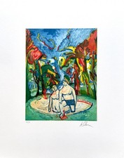 SANDRO CHIA 65x52 acquaforte