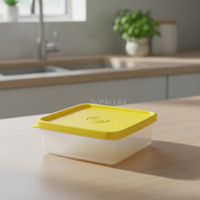 TUPPERWARE MINI BOX GIALLO