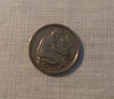 Moneta da 50 Pfennig, lettera