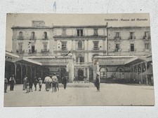 Cartolina Taranto Piazza Del Mercato F.P. Viaggiata 1913