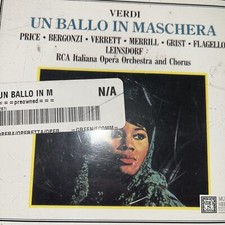 Verdi Un Ballo In Maschera CD