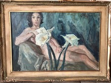 Paulo Ghiglia- Olio Su Tela