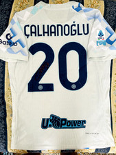 MAGLIA HAKAN CALHANOGLU AUTOGRAFATA - MAGLIA INTER AWAY 2025-2026